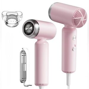 Webeauty Pink Ionic High Speed Super Mini Hair Dryer